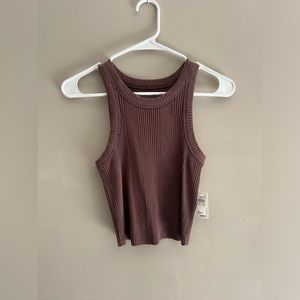 Aerie brown tank never worn